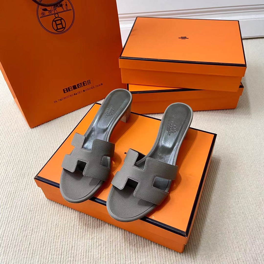 에르메스 올수공 오아시스 슬리퍼 샌들 앱송 42